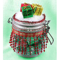 Special Christmas Gift Jar - Free Christmas Project Pattern