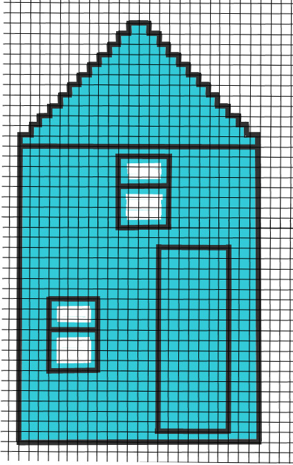 Plastic Canvas House Bank Pattern Pieces - Craft Supply Depot