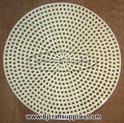 Mesh Plastic Canvas - 7 count Plastic Canvas Circle