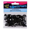 Sew On Rhinestones - Black Rhinestones - Craft Rhinestones - Flat Back Rhinestones