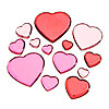 Big Bling Rhinestone Hearts - Rhinestone Hearts - Faceted Rhinestone Hearts - Acrylic Heart Rhinestones