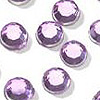 Acrylic Faceted Rhinestones - Smooth Top Faceted Rhinestones - Round Acrylic Rhinestones - Smooth Top Faceted Flat Back Rhinestones
