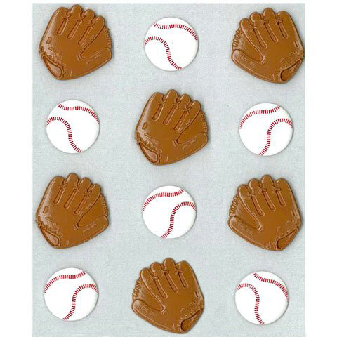 Baseball Stick Ons - Baseball Stick Ons