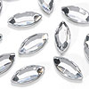 Navette Flatback Rhinestones - Navette Rhinestones