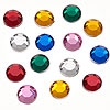 Acrylic Faceted Rhinestones - Round Rhinestones - Faceted Rhinestones - Loose Rhinestones