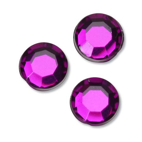 Round Rhinestones - Flat Rhinestones