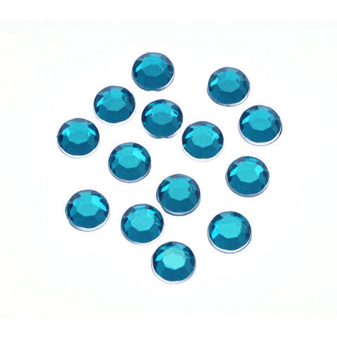 Round Rhinestones - Faceted Rhinestones - Flat Back Rhinestones