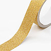 Yellow Glitter Washi Tape- Design Tape - Scrapbook Tape - Where to Buy Washi Tape - Wide Washi Tape - Decorative Masking Tape - Deco Tape - Washi Masking Tape