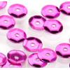 Fuchsia Silver Sequins for Crafts - 5mm Sequins - Cupped Sequins - Small Sequins - Craft Sequins