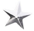 Star Sequins - Star Shaped Sequin - Silver - Star Shaped Sequins