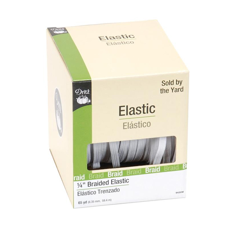 1/4-inch Braided Elastic - Bulk Elastic