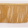 Fringe Material - Bullion Fringe Trim - Fringe Fabric Trim - Metallic Gold - Fringe Trim By The Yard - Fringe Ribbon
