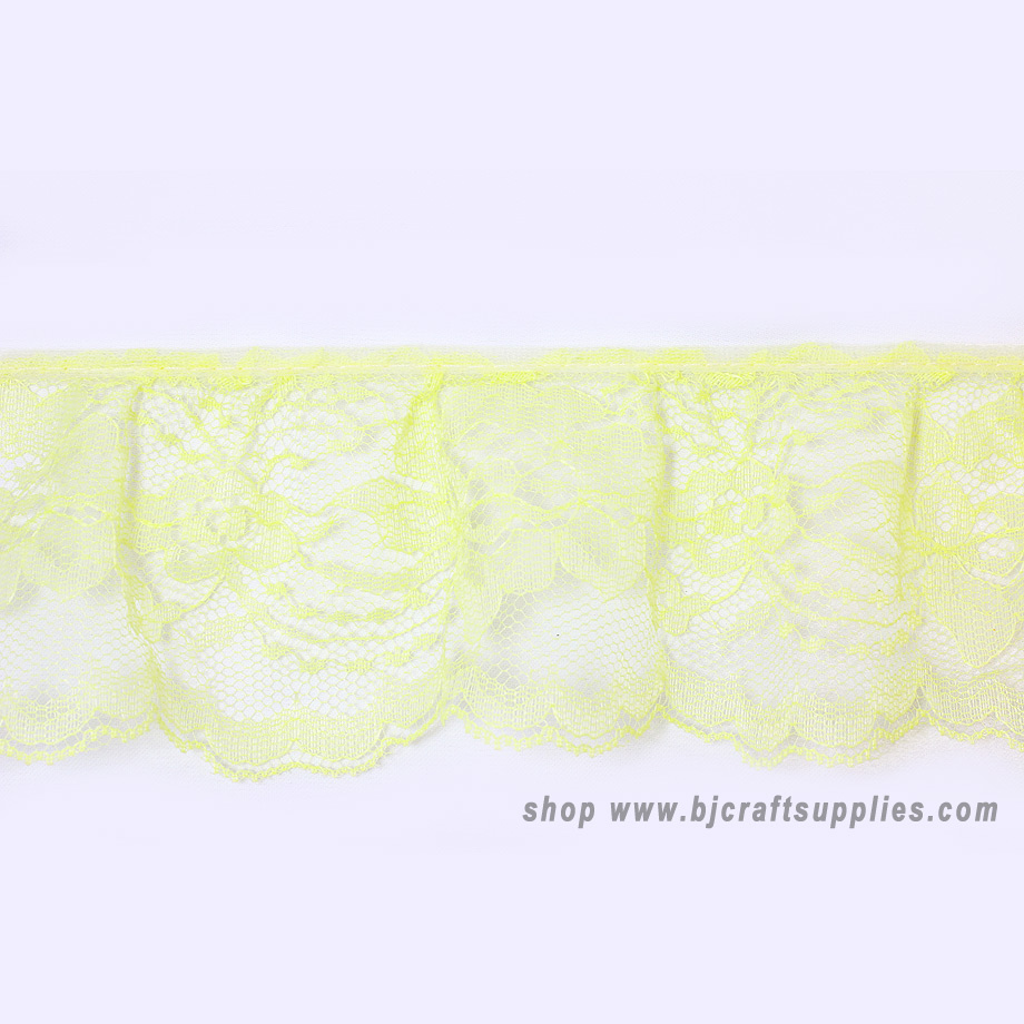 Frilly Lace - Lace Trim - Gathered Lace