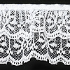 White Gathered Lace Trim - Ruffled Lace Trim - Frilly Lace - Lace Trim - Gathered Lace