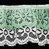 Gathered Lace Trim - Ruffled Lace Trim - Frilly Lace - Lace Trim - Gathered Lace