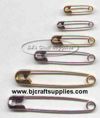 Safety Pins - Size 1
