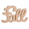 Wood Fall Sign - UNFINISHED - Halloween Decorations - Fall Decorations