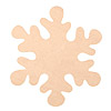 Wooden Snowflake Cut Out - Christmas Snowflakes - Snowflake Decorations