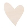 Simple Wood Shape - Funky Heart - Wood Cutout - Heart