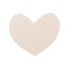 Simple Wood Shape - Heart - Wood Cutout - Heart