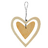 Heart Shaped Wooden Cutouts - Small Wooden Cutouts - Wood Hearts - Wood Heart Cutouts