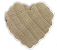 Heart Shaped Wooden Cutouts-Ruffled - Natural - Small Wooden Cutouts wood